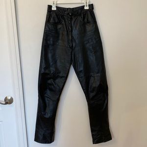 Leather pants